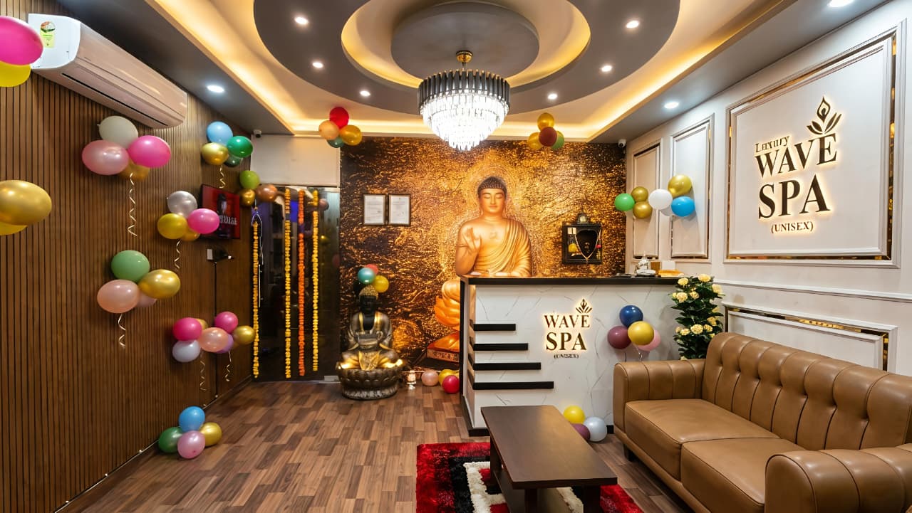 Wave Unisex Luxury Spa & Salon spa area